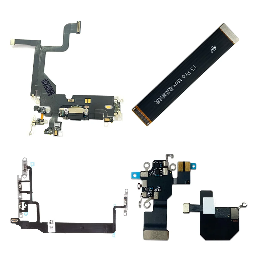 Per cover posteriore batteria iPhone13 Pro, cornice centrale, cavo flessibile, fotocamere anteriori e posteriori, vassoio per schede e altri sostitutivi