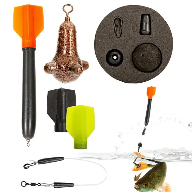 Floats Fishing Bobbers Colored Marker Float Carp Fishing Kit Fishing Floats Popping Cork Float Weighted Tackle Kit Accessories