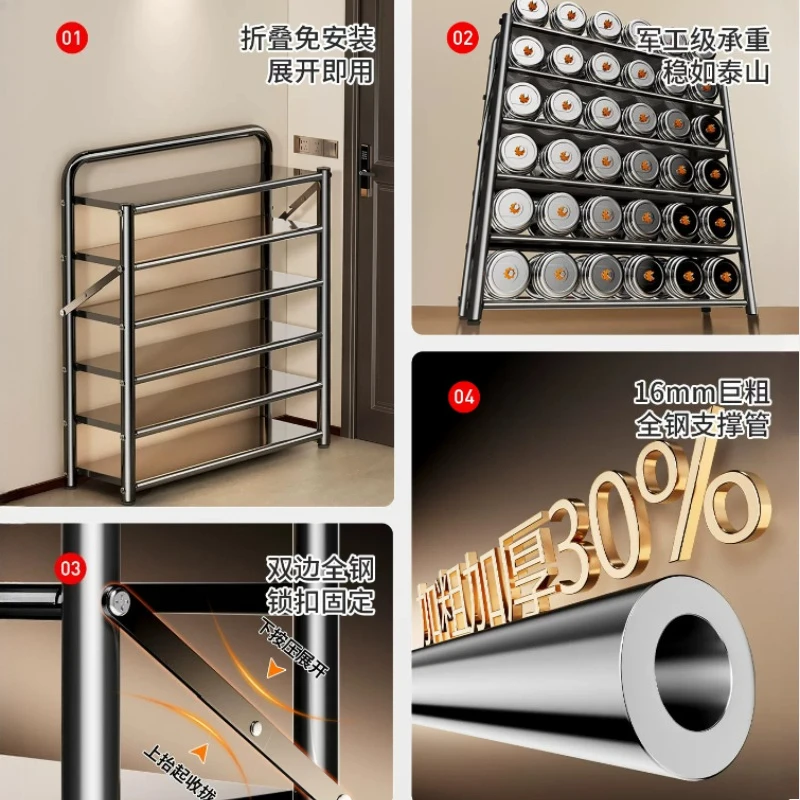 Organizer Storage locker Shoe Rack Shoe Entryway Space‑Saving shoe-shelf shelves bedroom living room zapatero home furniture