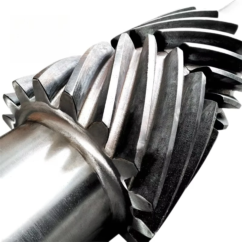 

Manufacturer Custom Large Module Double Pinion Shaft Transmission Gear Box Alloy Steel Large Helical Herringbone Gear Shaft