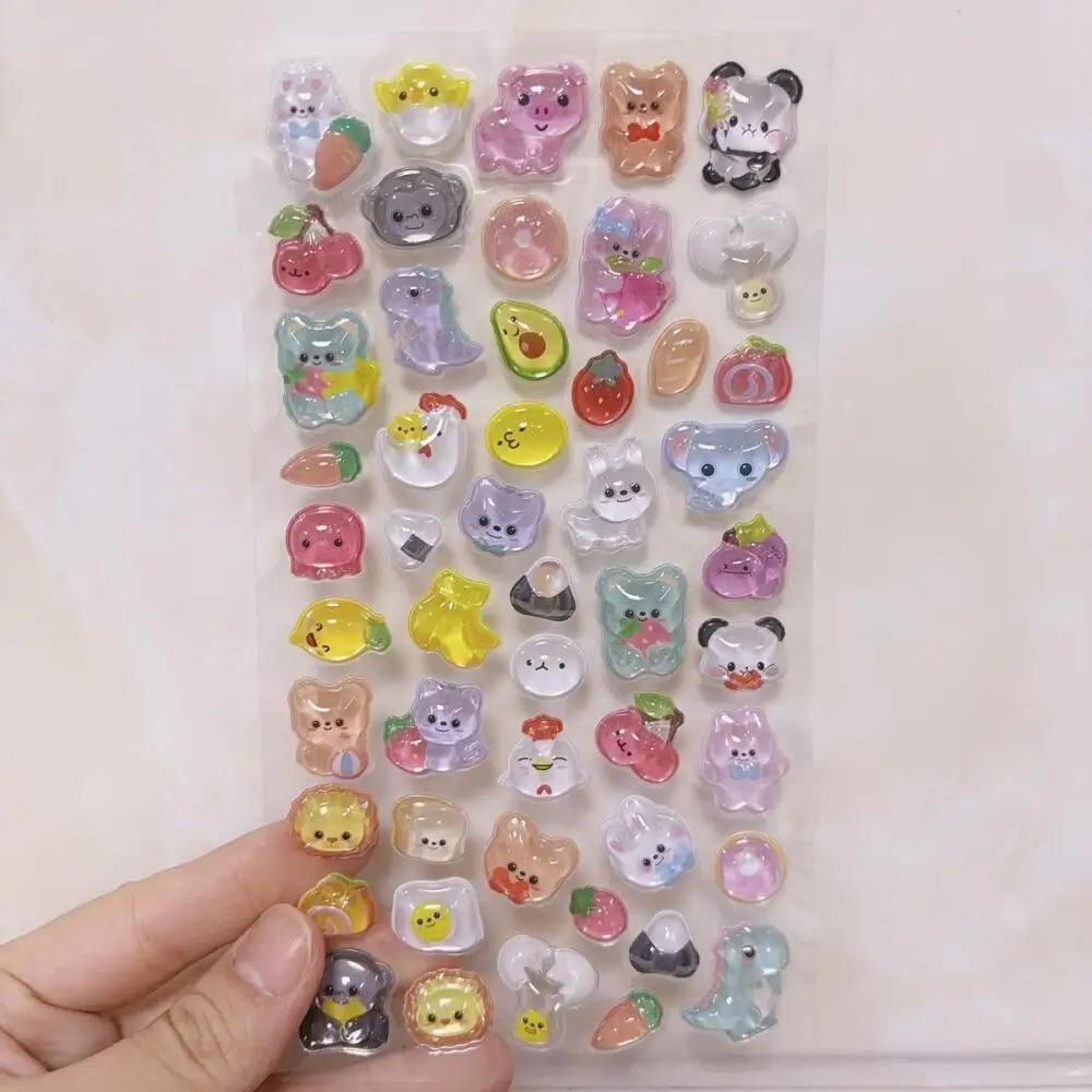 

Набор объемных наклеек серии «Маленькие животные» для декора блокнотов, чехлов для телефонов, компьютеров, кружек, подарков для друзей