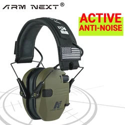 ARM NEXT Electronic Shooting Headset Earmuff for Hearing Protection Ear Protect Noise Reduction Active Hunting Tactical Earmuff