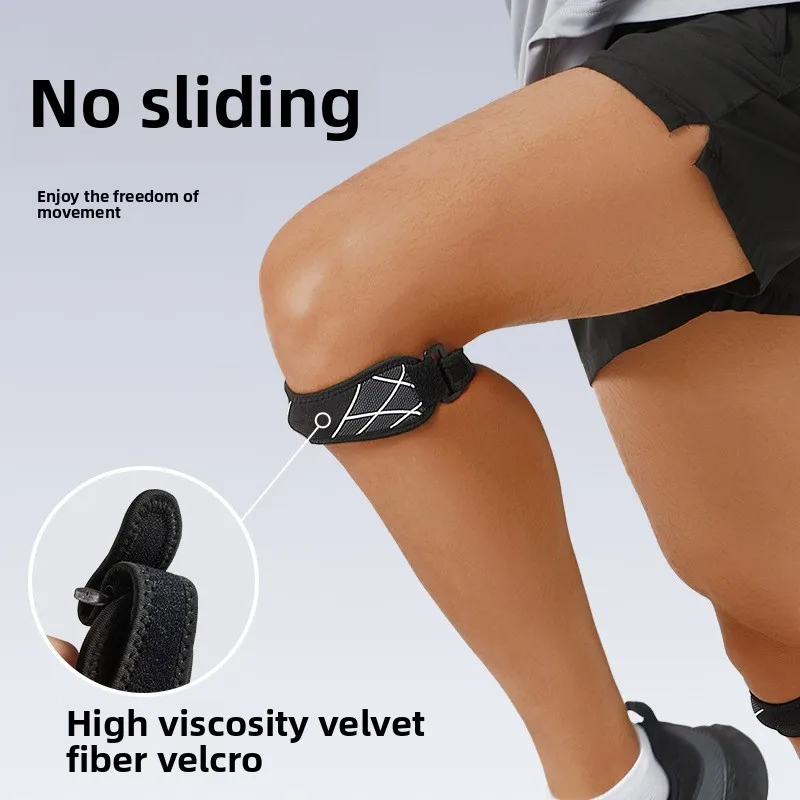 

Patellar strap cycling running sports knee brace fitness shock absorbing knee brace with pressurized protection meniscus