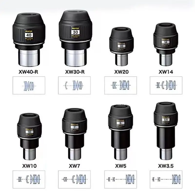 

Японский Pentax Oculair Voor Telescopen высокопроизводительный Oculair Met Een Экстра бред schijnnaked beeldидек многослойное покрытие