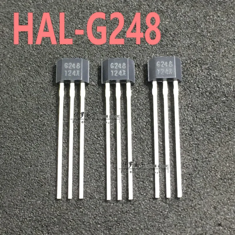 50PCS/ HAL-G248 all-polarity micro-power Hall switch G248 smart lock Hall element sensor