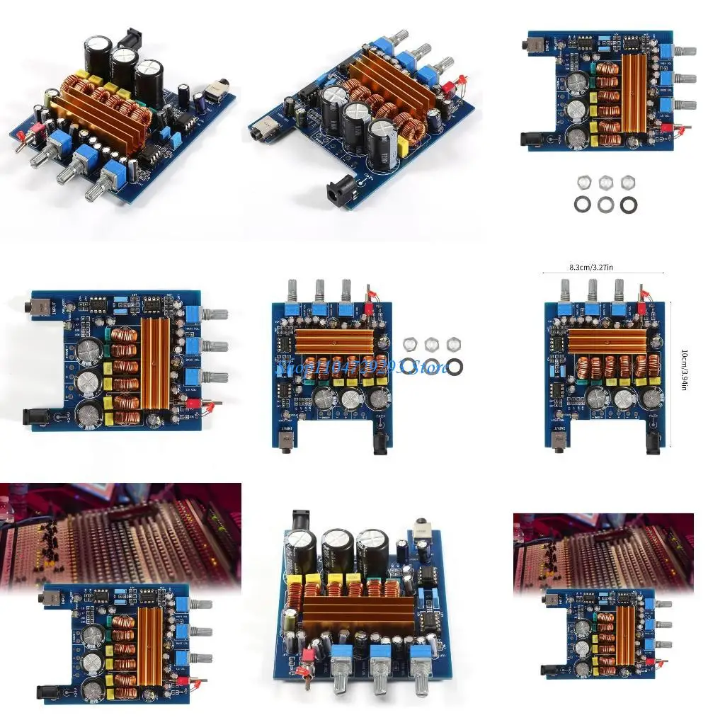 

Y2GD Плата усилителей сабвуфера DC18V-24V Плата усилителей мощности 2x50 Вт + 100 Вт для динамика
