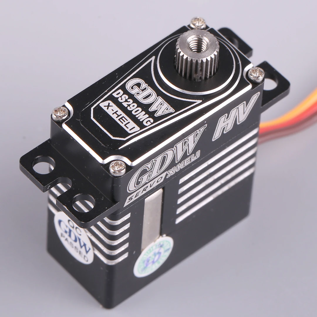 GDW DS290MG DS295MG 595MG Digitales kernloses Taumelscheiben-Servo-Metalllenkgetriebe für GAUI X3, SAB280, ALIGN, RC-Hubschrauber
