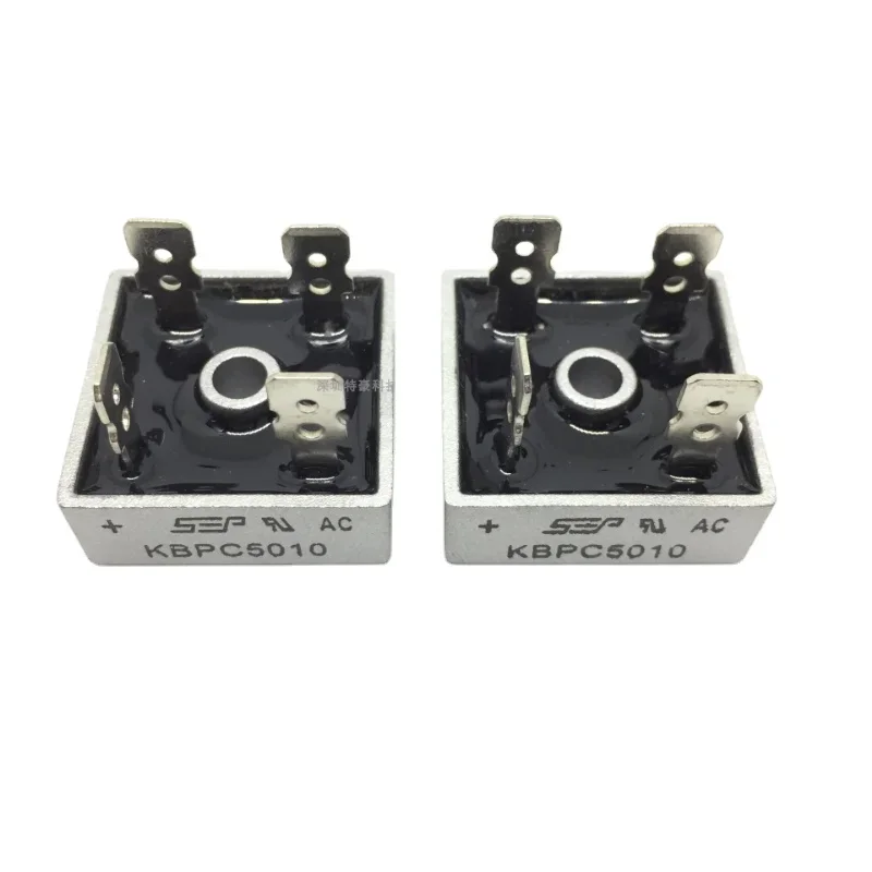 2PCS KBPC5010 5010 50A 1000V Diode Bridge Rectifier kbpc5010