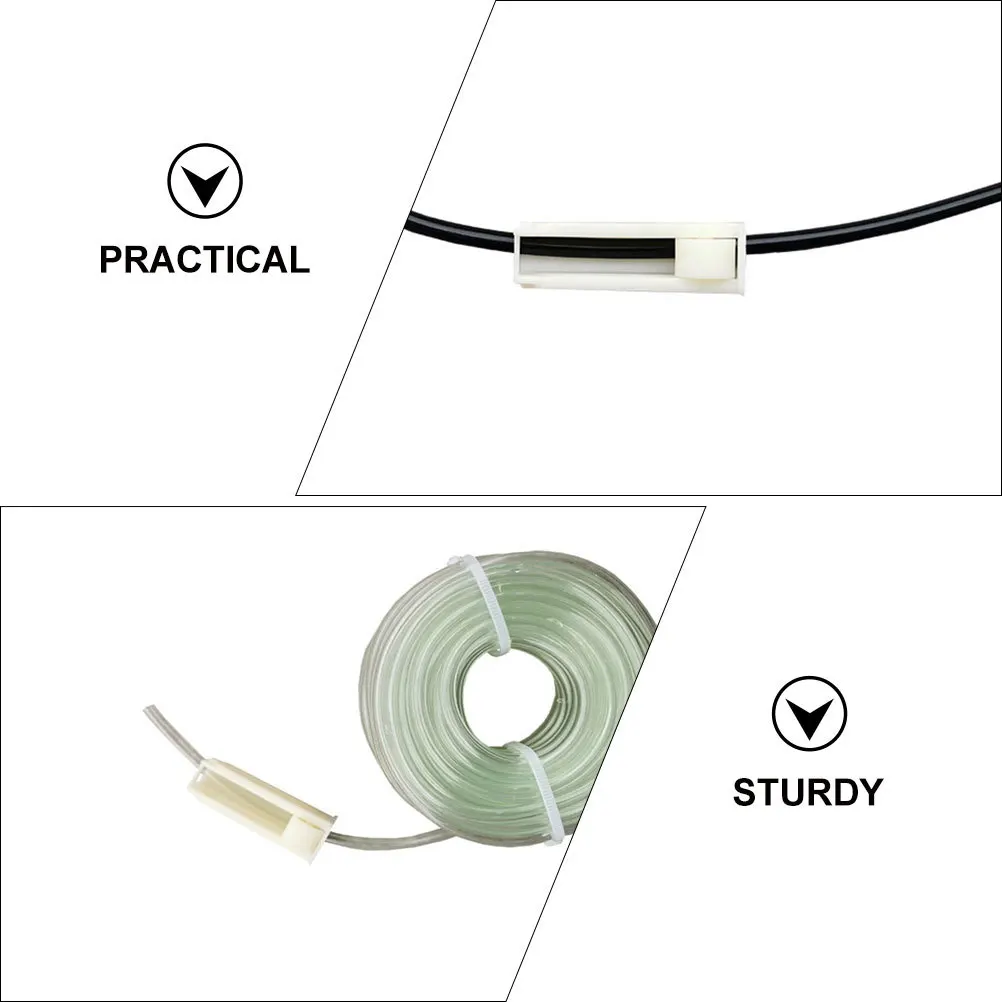 

4Pcs Watering Regulator Plastic Flow Adjuster for Garden Hose Sturdy Wear-Resistant Compact Design Multi-Function Hose Limiter