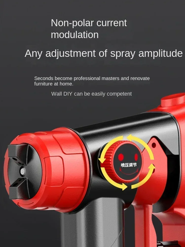 Lithium Battery Pulverizador Machine, Soldagem Bicos, Ideal para Látex e Tintas a Óleo, Alta Qualidade