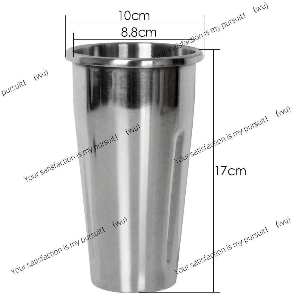 for Milk Shake Cup Milkshake Machine Accessories Make Milks Foam Cup Plastic & Stainless Steel Use Safe Material K1/K2 MS-1/MS-2