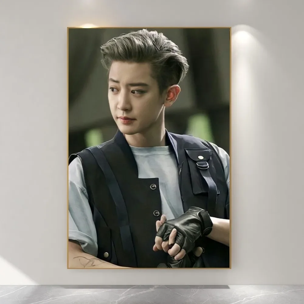 Korean Boy Group EXO P-Park Chanyeol Poster Paper Print Home Living Room Entrance Bar Restaurant Cafe Art Painting Decoration