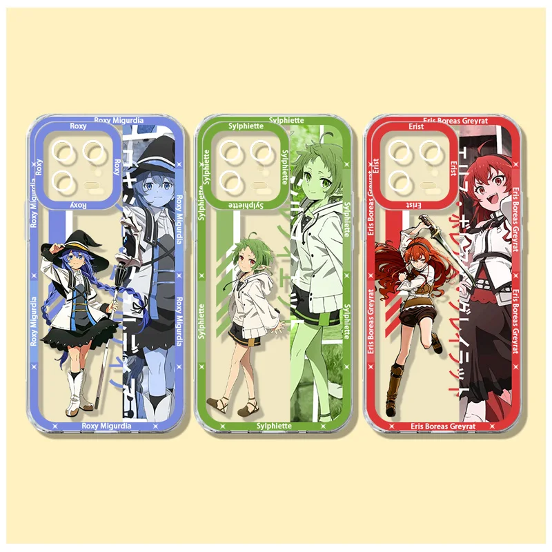 Capa M-Mushoku T-Tensei Roxy para Xiaomi Mi 15T 14T 13T 12T 11T Pro Max Xiaomi 17 Ultra 14 13 12 11 15 Lite 5G NE