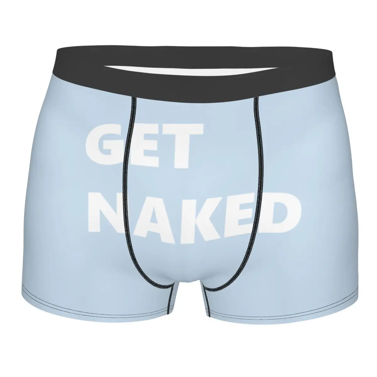 

Custom Male Fashion Get Naked Men Underwear Boxer Briefs Breathable Shorts Panties Underpants