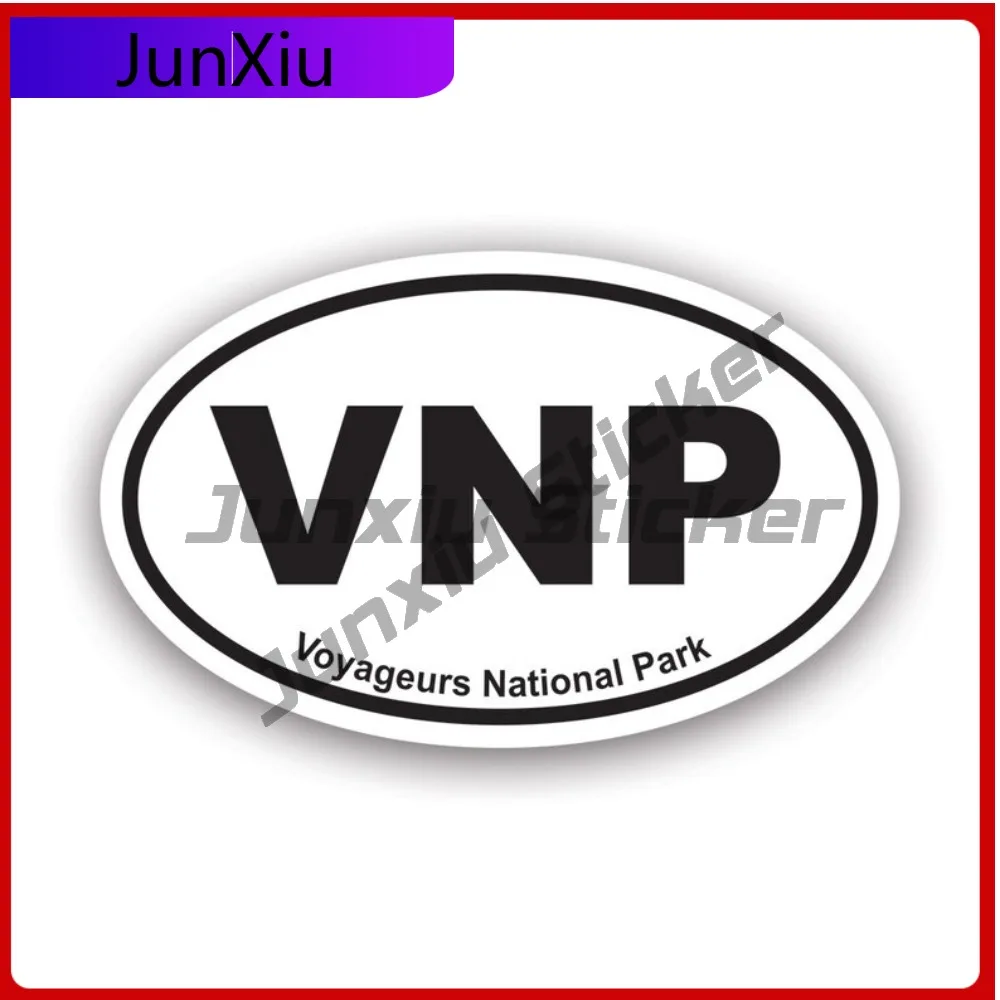 

Voyageurs National Park Waterproof Scratch Resistant Funny For Helmet Laptop Bumper Easy To Remove Self Adhesive Decoration