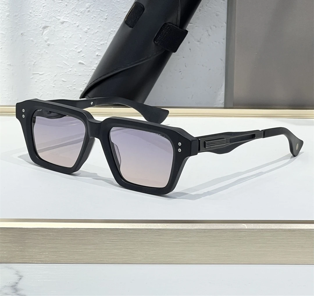 Gafas de sol al aire libre populares de acetato grueso rectangulares de negocios DTX459 DETRON marca diseñador lentes de sol mujer gafas de sol para hombres
