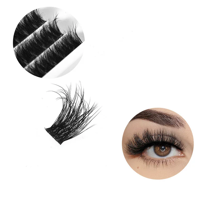 NEW Lash 135 Clusters DIY Eyelash Extensions D Curl Lashes 5d LASH Mega Volume Individual Lashes Eyelash Clusters Extensions