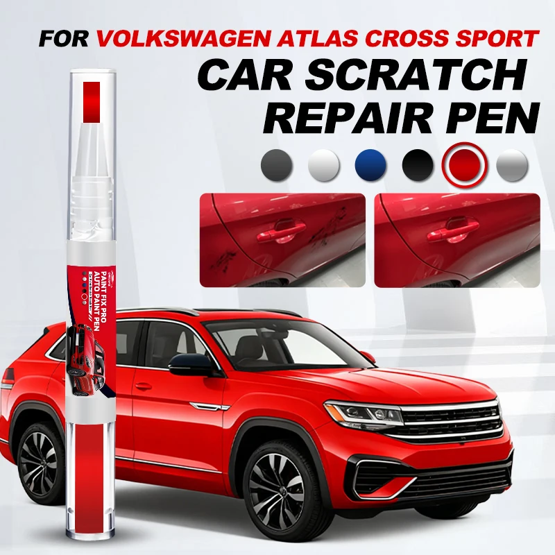

Автомобильные аксессуары для ремонта царапин на кузове Volkswagen Atlas Cross Sport 1996-2026: маркер для покраски автомобиля, инструмент для ремонта царапин, автоаксессуары
