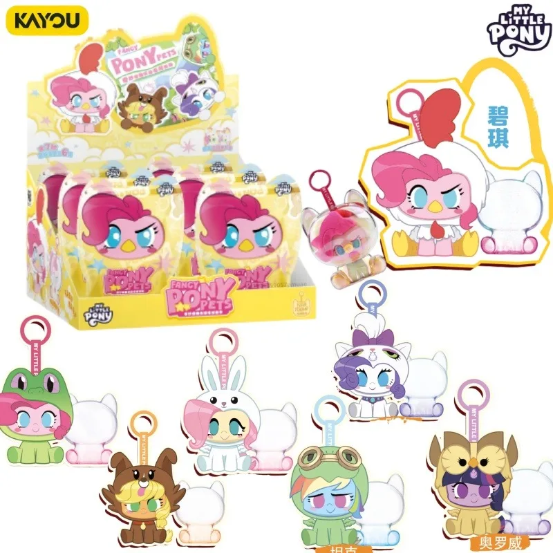 

KAYOU натуральная My Little Pony Wonderful Pet Park плюшевая подвеска-карта аниме периферийные устройства Кака карта игрушка оригинальная коробка подарок
