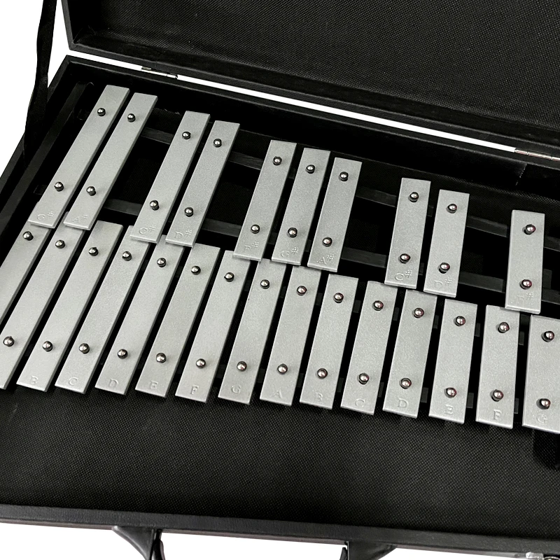 25keys Metal Keys Xylophone with case