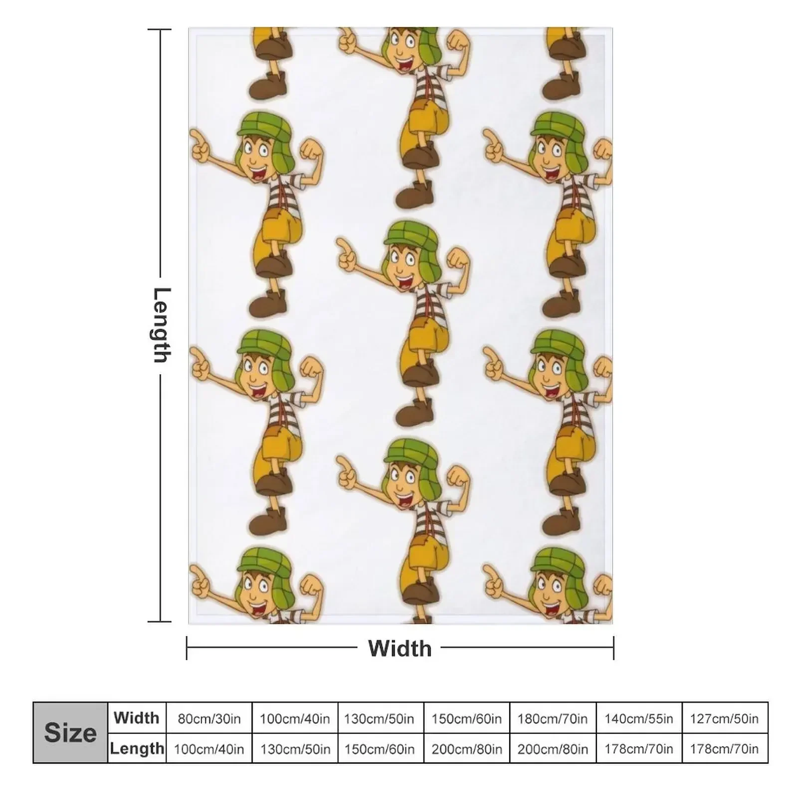 Chavo del Ocho caricatura Throw Blanket Tourist Cute Plaid Travel Sofa Throw Blankets