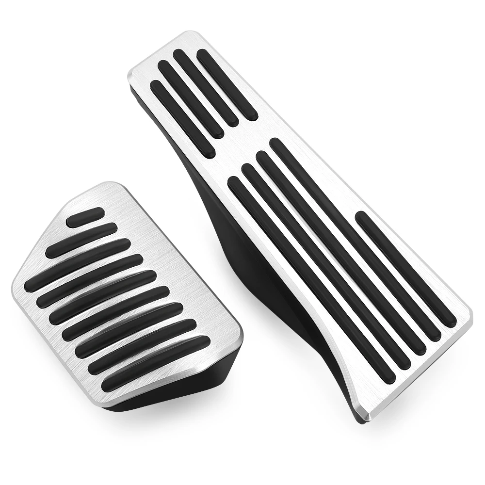 Nicht-bohren Nicht-slip Gaspedal Gas Kraftstoff Bremse Fußstütze Pedal Pads Für BMW 1,3 Serie X1 E39 E46 E87 E90 E91 E92, Auto Styling