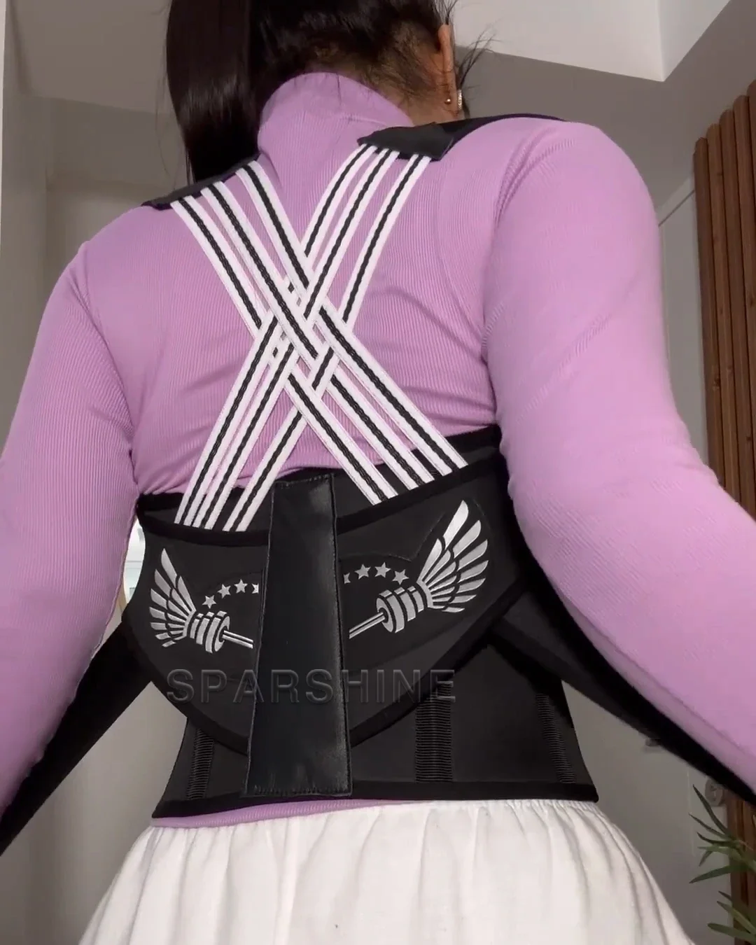 Women's Waist Trainer High Compression Adjustable Velcro Slimming Flat Belly Girdle Waist Support Tummy Control Shaper Vest