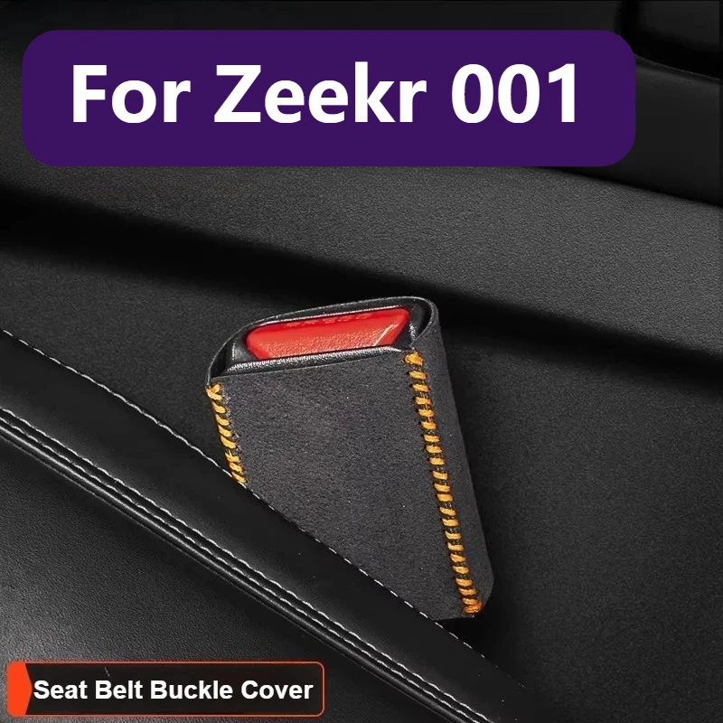 

For Zeekr 001 007 7X 2021-2025 Seat Belt Cover Base Protector Interior Accessories