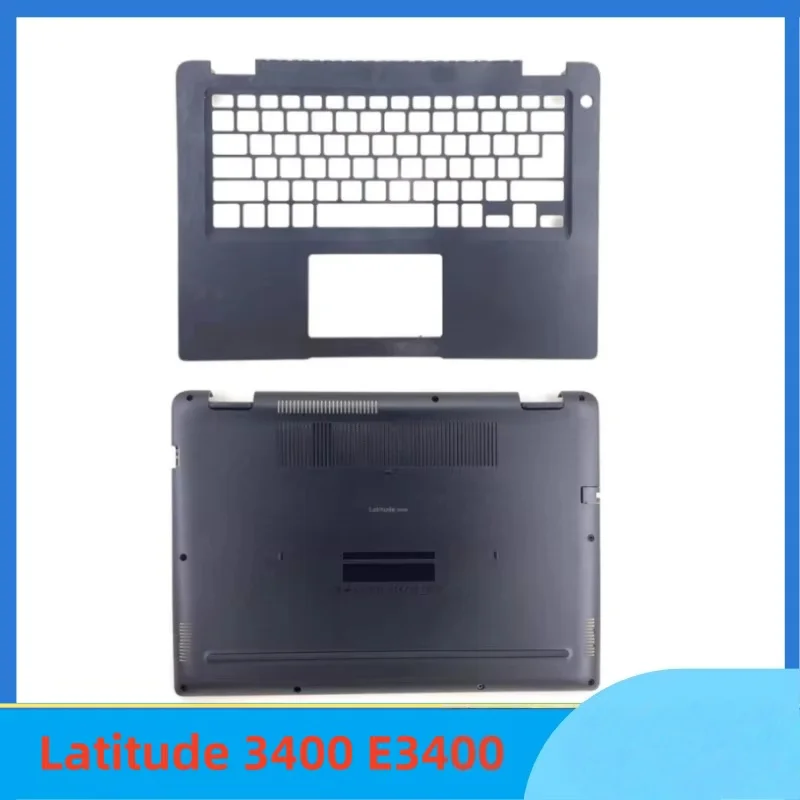 Novo para latitude 3400 e3400 portátil caso superior capa de apoio para as mãos/tampa da base inferior caso inferior