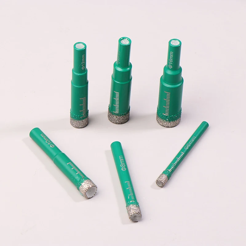 Diamond Drill Bit 6-16mm Hex Shank Built In Cooling Wax For Porcelain Tile Glass Granite Marble Ceramic Hole Saw Cutter