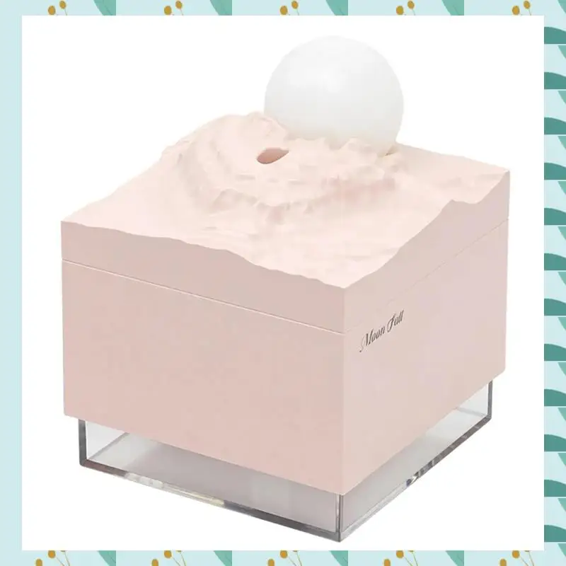 

A71P Аромадиффузор Прохладный увлажнитель тумана Светодиодная лунная лампа Аромадиффузор эфирного масла и ночник