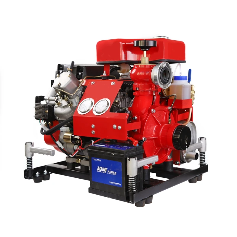 High pressure portable fire fighting marine sea water pump