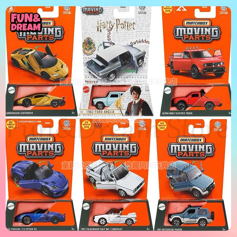 Mattel MATCHBOX Moving Parts Series Automodell Metall Lebenszeit FWD28 25D Simulation Autos