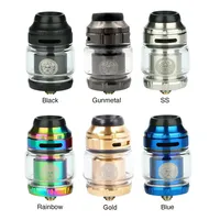 RunVape Zeus X RTA 25mm Atomizer 4.5ml Tank 810 Delrin Drip Tip Airflow Leakproof for 510 Thread Mod