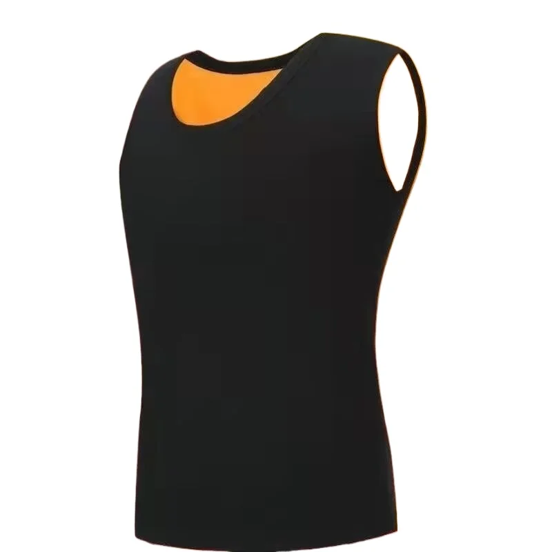 Men Thermal Underwear Velvet Thickened Warm Vest Autumn Sleeveless Top Breathable Inner Wear Thermo Bottoming Shirt Tank Tops
