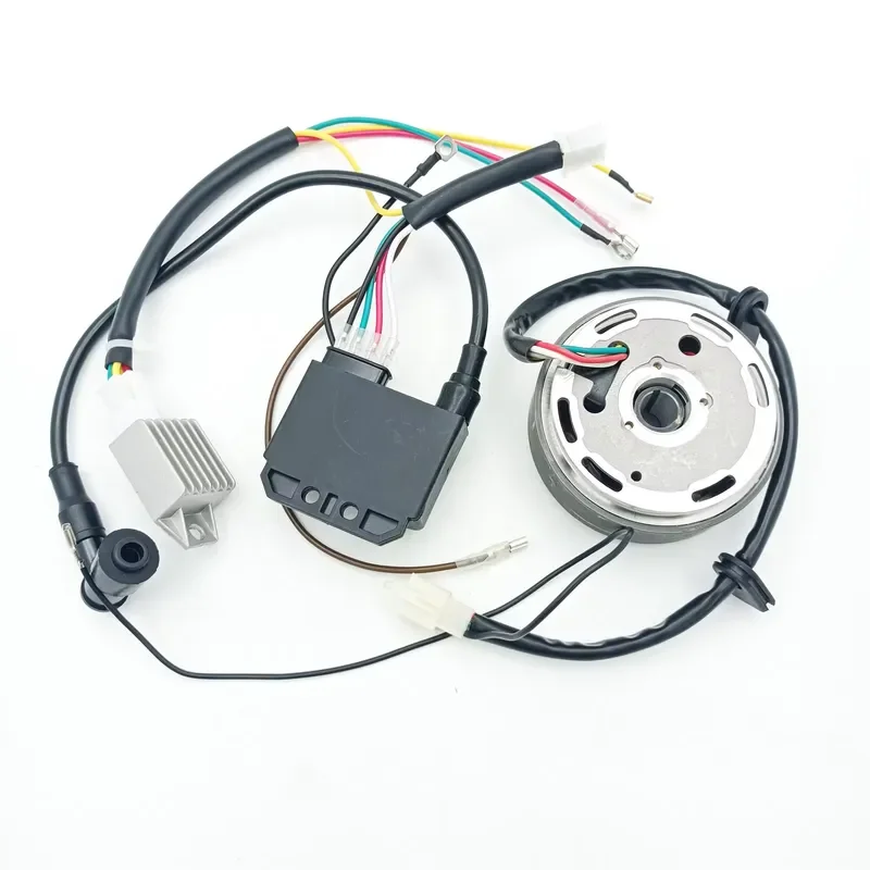 for  Motorcycle Parts Magneto Assembly Ignition Coil Regulator