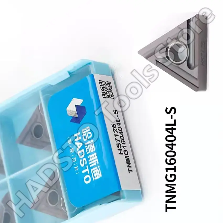 

TNMG160404L-S HS7125 TNMG160404L-S HADSTO CNC blade carbide inserts Turning inserts 10pcs/box