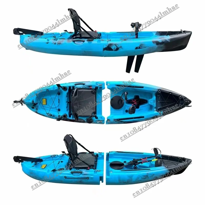 

2 Seats Catamaran Kayak Cayak Fishing Modulable Pedal