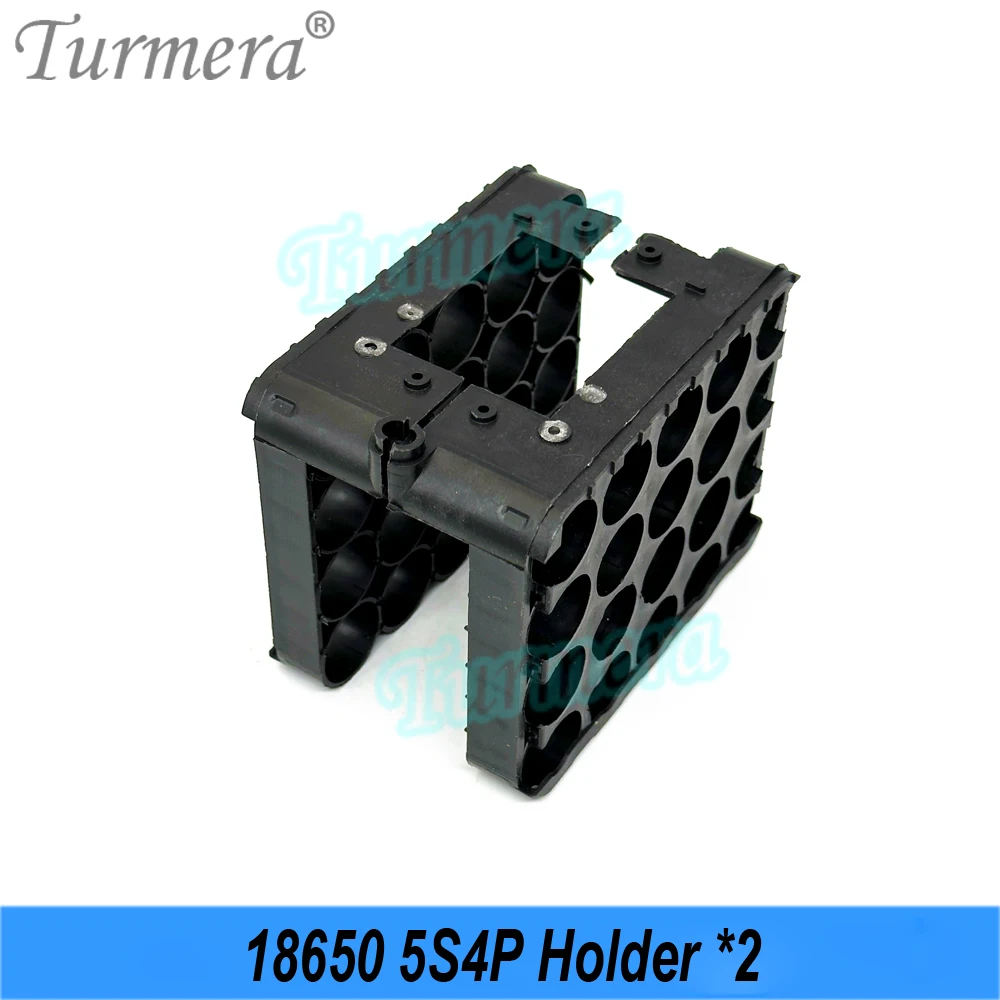 Turmera 18V 21V Screwdriver Battery Case 5S4P 20X 18650 Holder 5S 50A Max.100A BMS Weld Nickel Use in Replace 20V Electric Drill