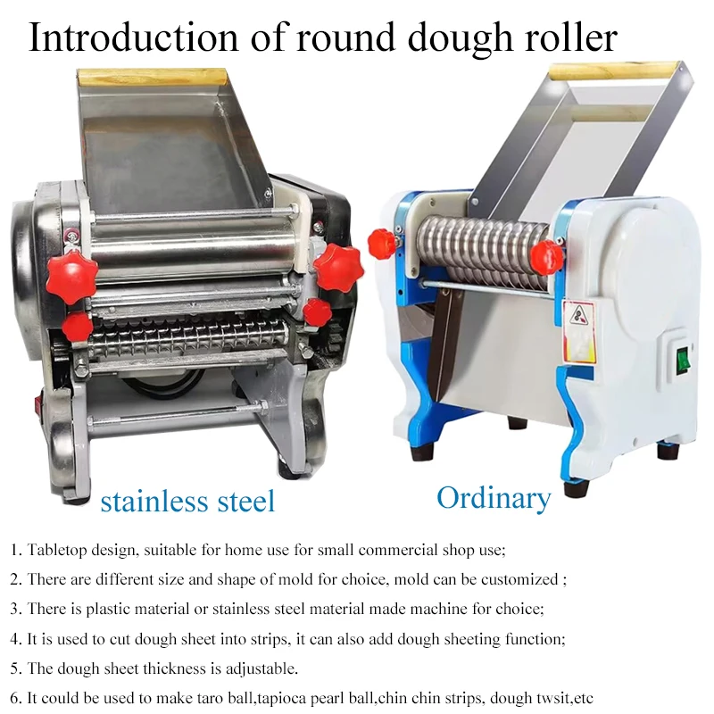 factory Mini Tabletop Small Dough Cutter Noodle Machine Ramen Automatic Pasta Making Machine Electric Noodles