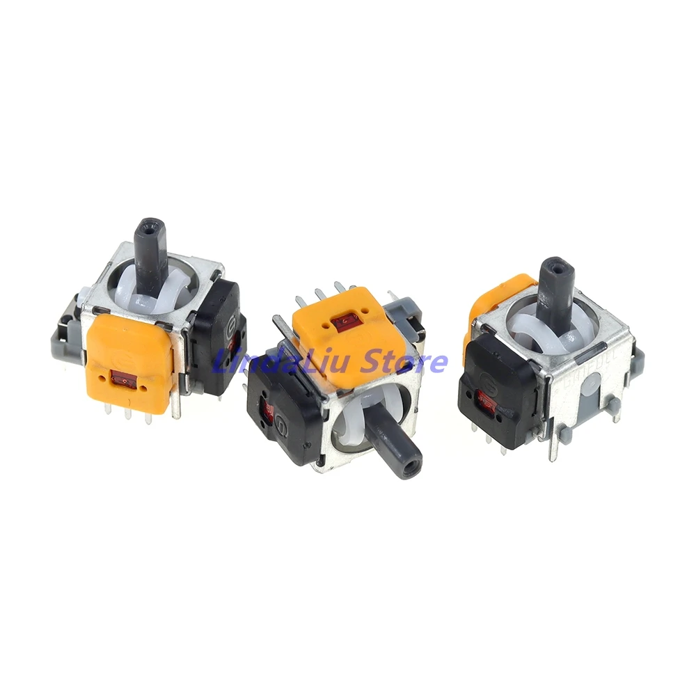 Controlador de módulo de Joystick Hall de repuesto para PS5, PS4, XBOXONE, serie XBOX, Sensor analógico de efecto IC, potenciómetro naranja, 50 piezas