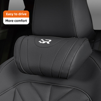 Seat Car Neck Pillow Leather Breathable Soft Headrest Accessories For Mk3 Mk2 6J Leon Mk1 Ibiza 6l Arona Exeo 5F 2 Cupra Altea R