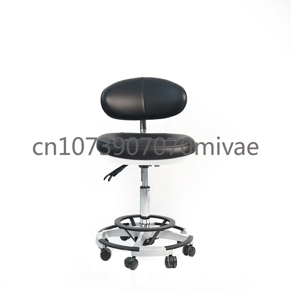 Household Large Work Stool Bar Counter Small Round Stool Haircut Beauty Pulley Chair Laboratory Lifting Rotation School Workshop