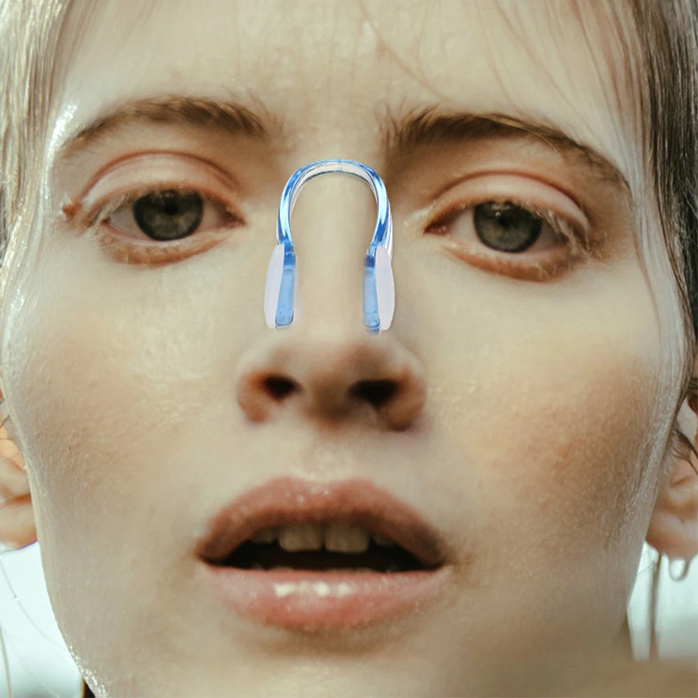 

8 Pcs Silicone Waterproof Nose Clip Clips Swimming Adult for Guard Diving Child