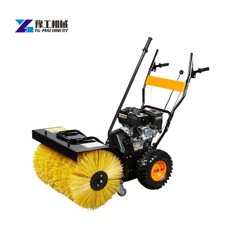 Mini Skid Steer Neve Ventilatore Elettrico Spazzaneve Neve Rullo Spazzatrice