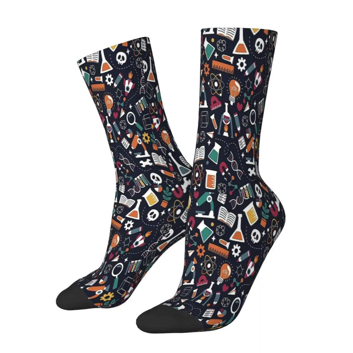 

Amazing Essential Chemistry Chemist Science Scientist Socks Male Mens Women Spring Stockings Polyester