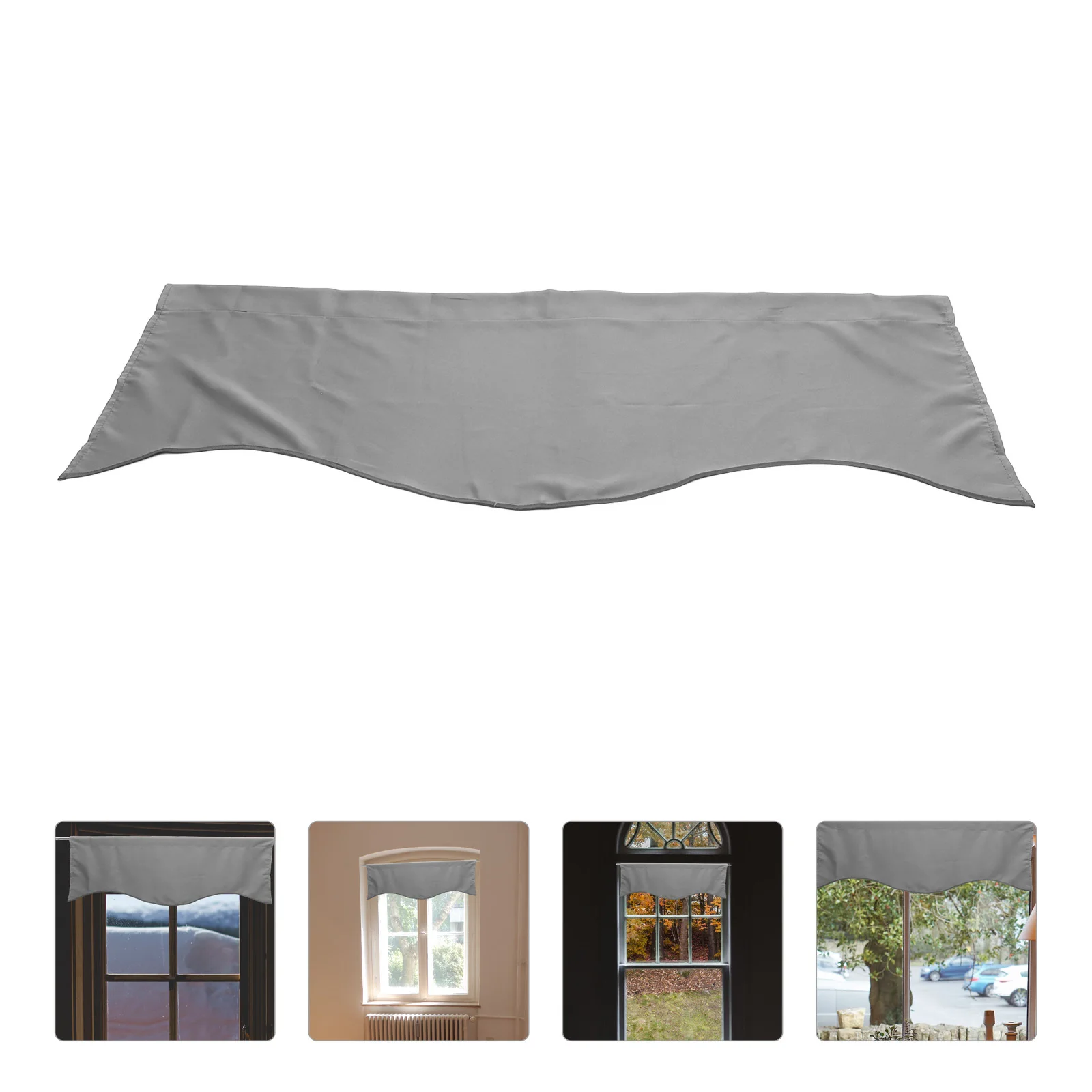 Rideaux occultants pour fenêtre courte, pour cuisine, chambre à coucher, salon, cantonnière de ferme, demi-rideaux bloquant la lumière