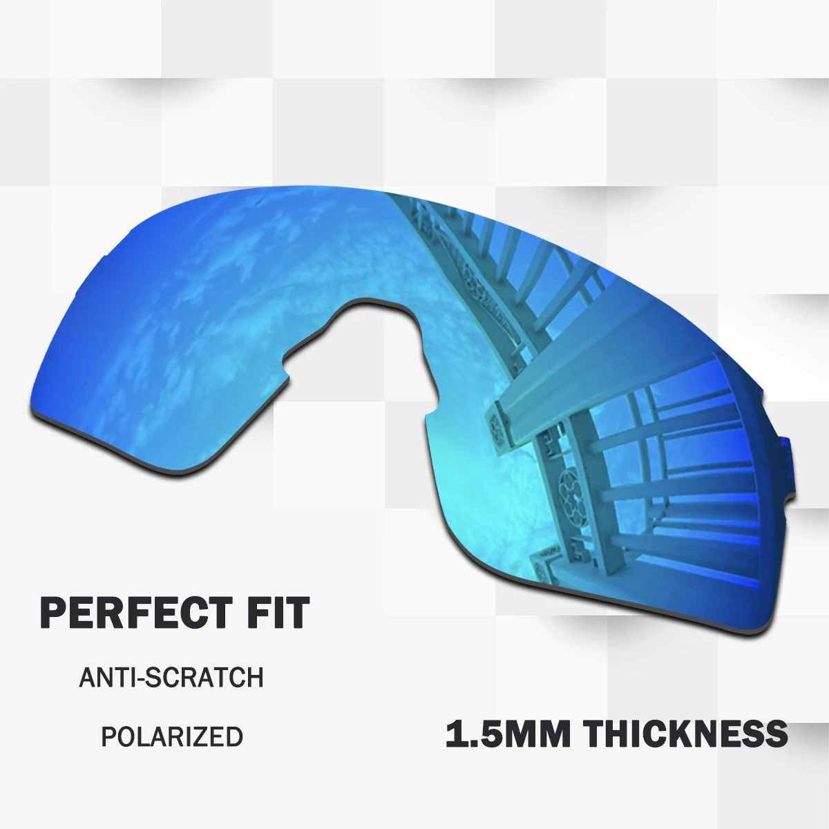 Поляризованные и тонированные сменные линзы для Oakley EVZero Blades OO9454 EVZero Blades Asian Fit OO9454A – несколько вариантов цвета