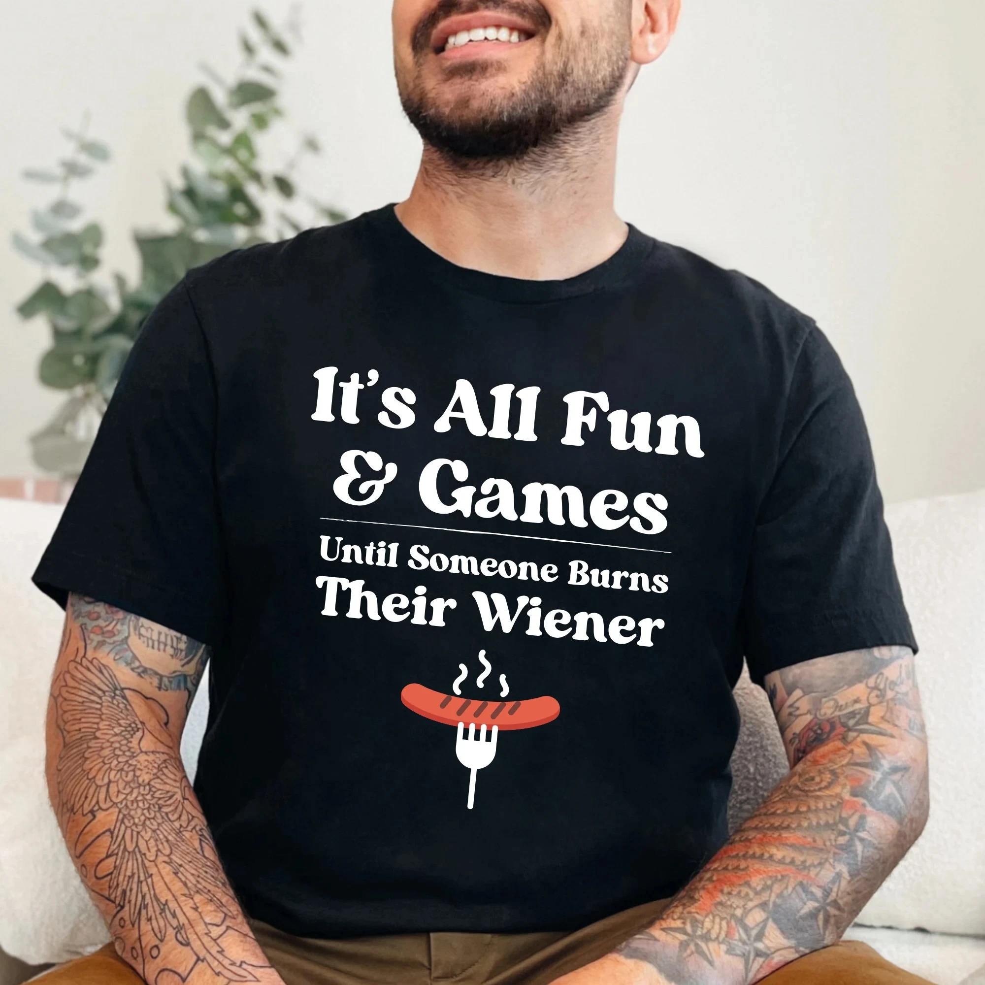 RV Shirt Funny, Funny Camping Shirt for Dad, Men's Camper Shirt, Funny Camper Gifts, Men's Hot Dog Shirt Summer Fashion Trends