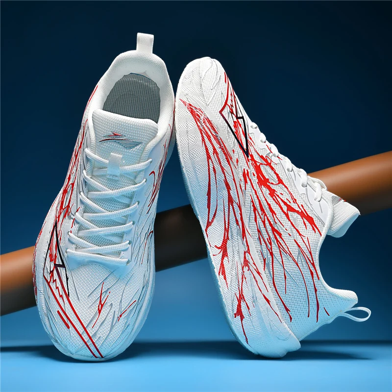 أحذية الجري المتخصصة من الكربون بورد ماراثون للرجال رياضية قابلة للتنفس وخفيفة الوزن للنساء أحذية رياضية مريحة مضادة للانزلاق